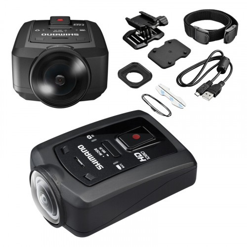 Caméra d'action Shimano Sport Camera avec Accessoires