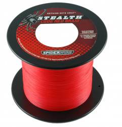 Tresse Spiderwire Stealth Smooth 8 Rouge