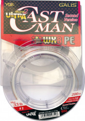 Tresse YGK ULTRA CASTMAN WX8