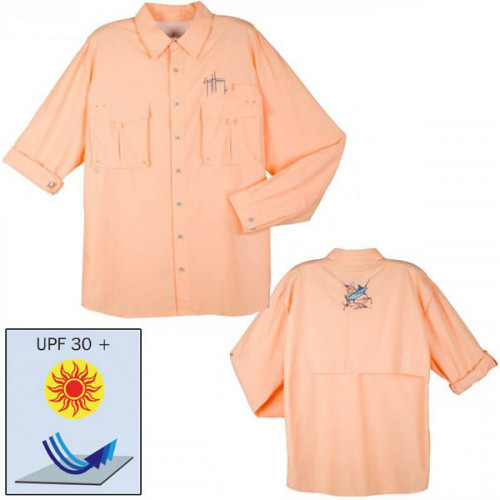 Chemise Guy Harvey - Saumon