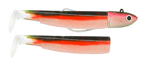 Leurre Souple Black Minnow 90 - Combo