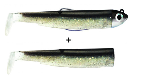 Leurre Souple Black Minnow 90 - Combo