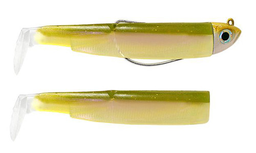 Leurre Souple Black Minnow 90 - Combo