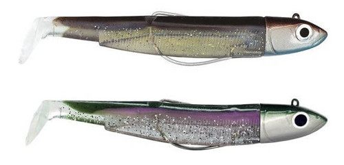 Leurre Souple Black Minnow 140 - Combo